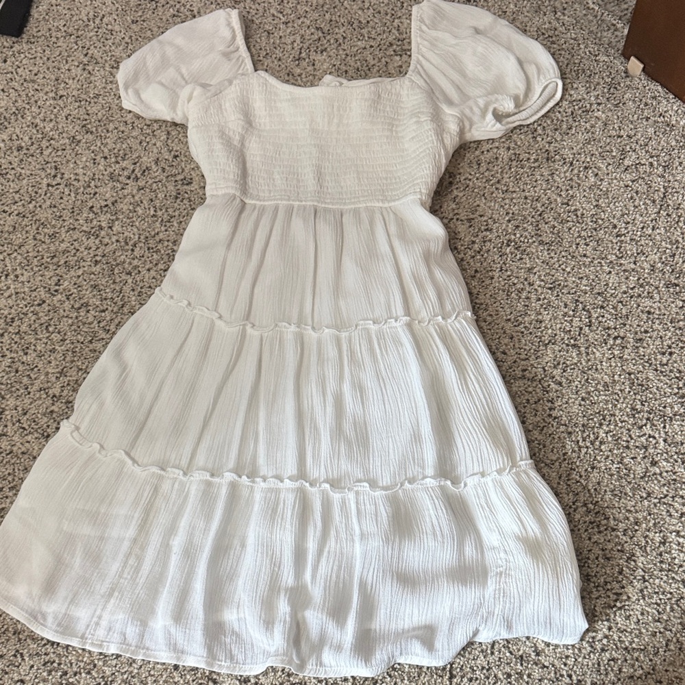 Hollister White Dress